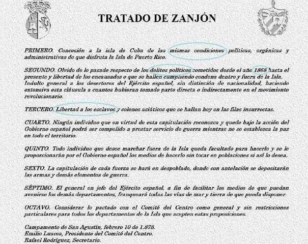 Finaliza la Guerra en Cuba