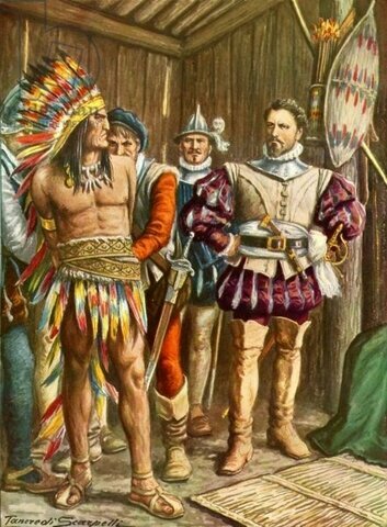 Moctezuma es tomado Prisionero