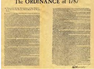 Article VI of the 1787 Northwest Ordinance