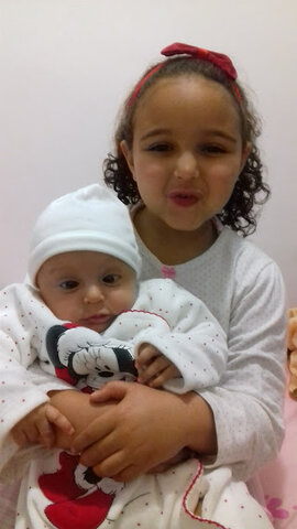 Primera foto agafan la meva germana