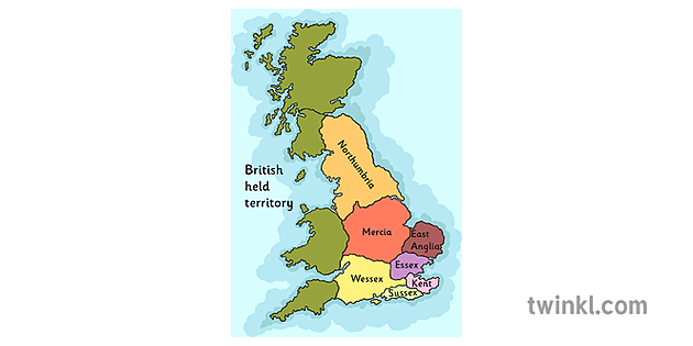 The Anglo-Saxon kingdoms