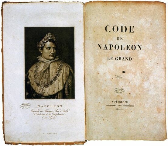 Creation of the Napoleonic Code