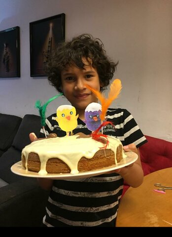 Vaig fer la meva mona de pascua