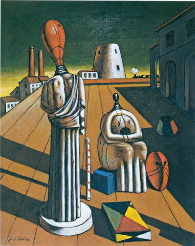 GIORGIO DE CHIRICO - Le muse inquietanti