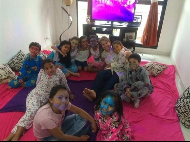 Mi cumpleaños con mis amigos