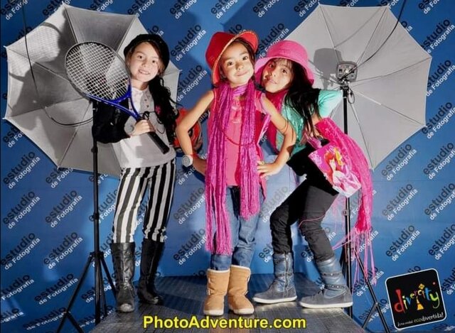 En Divercity con mis amigas