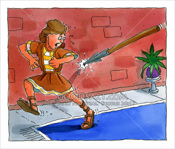 Saul Tries To Kill David