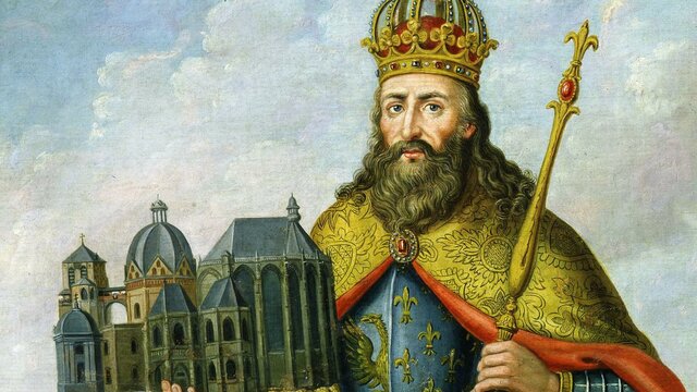 800CE: Charlemagne, the Emperor of Romans