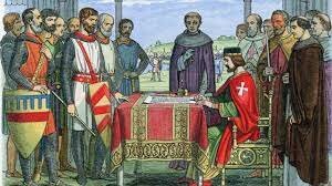 Magna Carta is signed