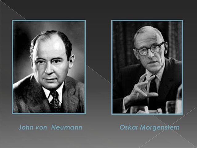 Von neumann y Morgenstern