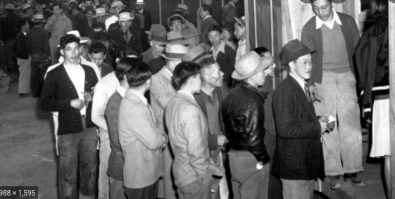 Japanese Americans are sent to internment camps