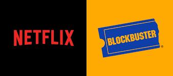 Netflix y Blockbuster