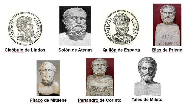 Siete sabios de grecia