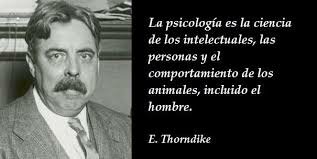 CONDUCTISMO Edward Thorndike ¨Inteligencia animal¨