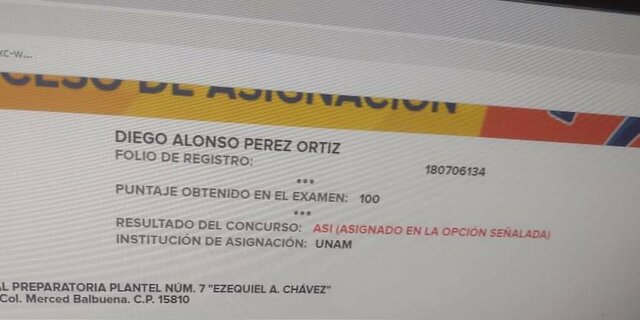 Resultados de comipems