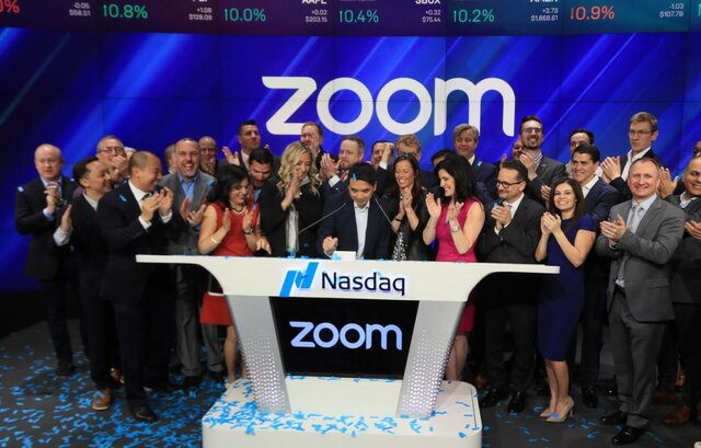 Zoom sale a la bolsa