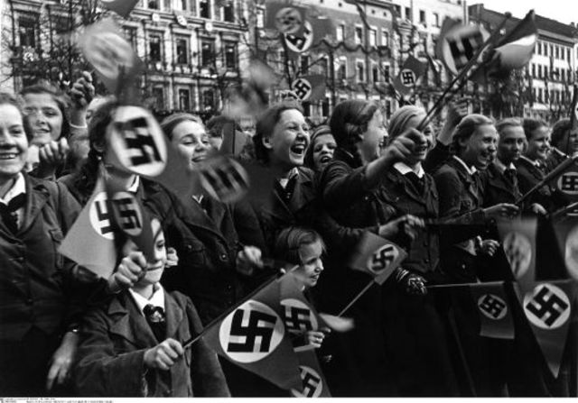 Hitler crossed into Austria