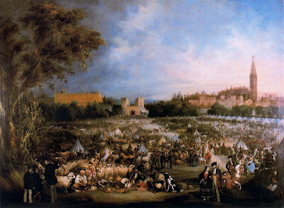 La feria de Sevilla - Andrés Cortés (ESP) Museo Bilbao