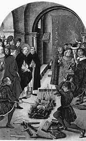 Instauració del poder papal con l'inquisició