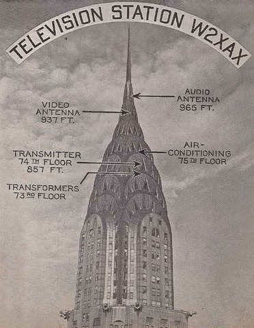 The world's first experimental color television broadcast was made