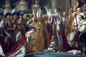 Napoleon crowns himself emperor