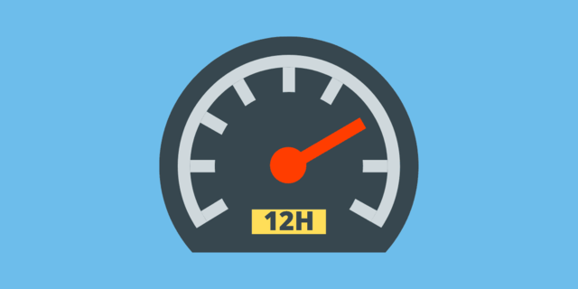 Reducción de 24 a 12 horas laborales