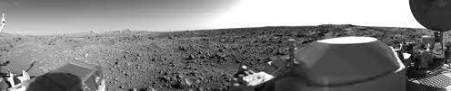 first pictures transmitted from the surface of Mars
