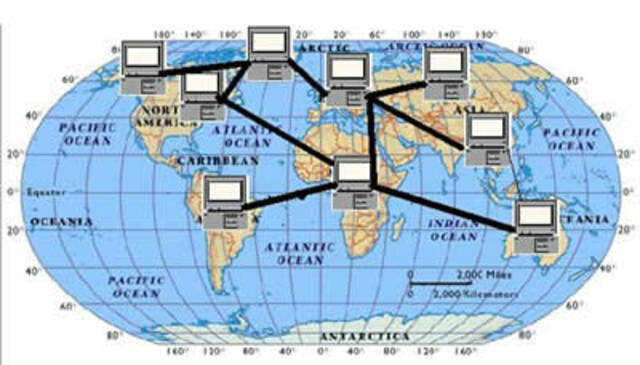 Conexión internacional ARPANET