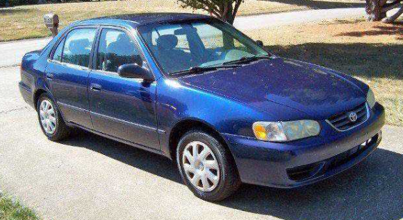 Sell my toyota corolla for $2,000