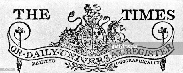 "The Daily Universal Register" founding