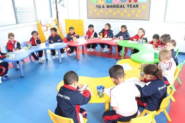 je suis allée à l´école maternelle