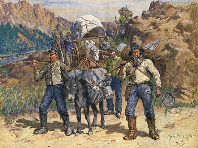 Discovery Of Gold in California