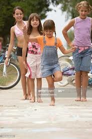 je voyageais avec mes cousines