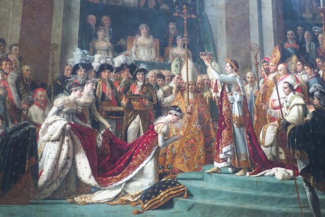 Napoleon Crowns Himself Emperor