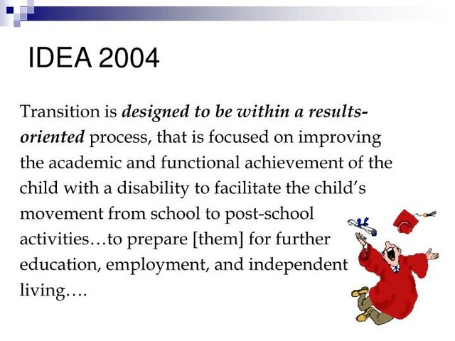 Individuals with Disabilities Education Act (IDEA)