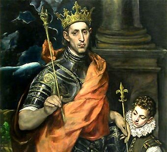 Luis IX es coronado.
