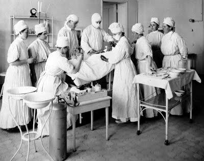 Enfermera quirúrgica.