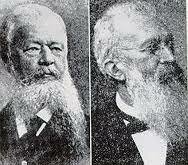Gustav Fritsch (1838-1927) y Edward Hitzig (1838-1907),