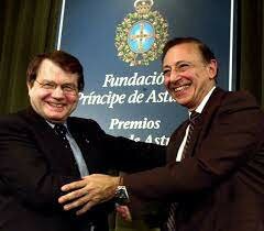 Roberto Gallo y Jean Luc Montagnier