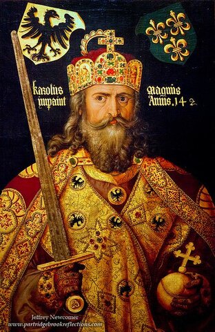 Charlemagne, the Emperor of Romans