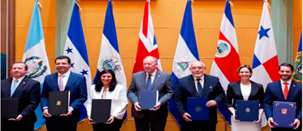 10. Tratado de Libre Comercio entre Centroamérica (Costa Rica, El Salvador, Guatemala, Honduras, Nicaragua y Panamá) y Reino Unido.