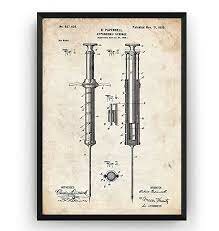 Hypodermic syringe, Letitia Geer