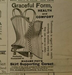 Catherine Griswold, Skirt-supporting corset.