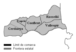 Cerdanya i Roselló pasen a formar part de Catalunya
