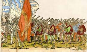 Creació d'un exèrcit reial permanent servit per mercenaris