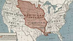 1800s: Louisiana Purchase (1803)
