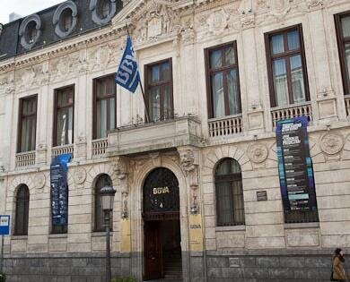 Bendición de las locomotoras del ferrocarril de Tudela a Bilbao