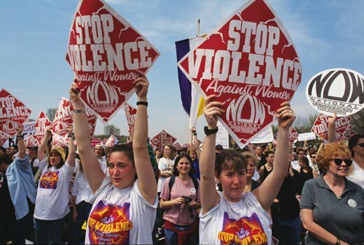 Congress passes the Violence Against Women Act