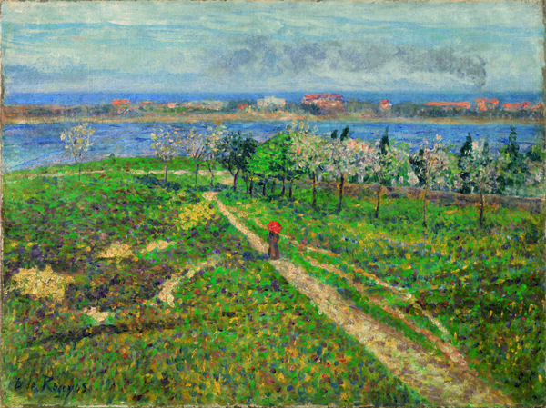 Almendros en flor - Regoyos (ESP) Museo Carmen Thyssen , Málaga