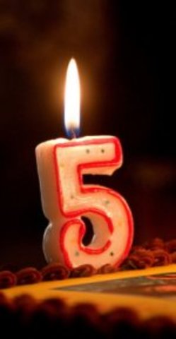 fifth birthday